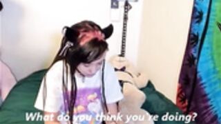 Orian666 fucks her teddy