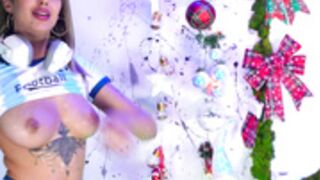 kittygy - spitty dildo blowjob