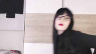 alycetn - dance in a really sexy red lingerie