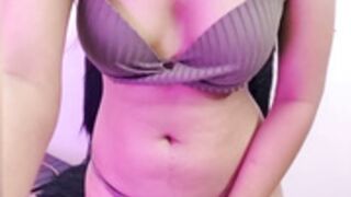 Simren blue sexy figure