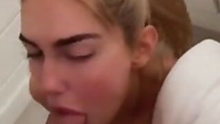 therealoliviamae - OF sextape bathroom mirror