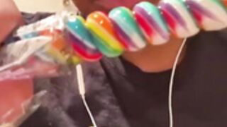 Exquisite asmr - rainboy lollipop
