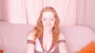 sabinawilliams redhead milf on schoolgirl outfit