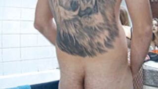 RLC Martina and Alberto guests dildo in bathroom