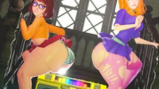Velma and Daphne twerk