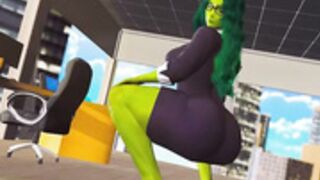 She Hulk animation