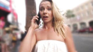 Hollywood Lesbians Lena Nicole and Serena Blair go town