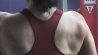 brunette back