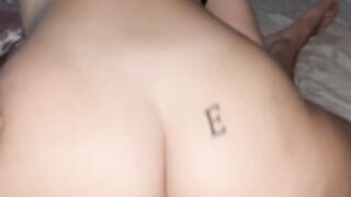 Kittiebabyxxx Rides Her Man Until He Explodes