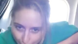 blowjob on a plane
