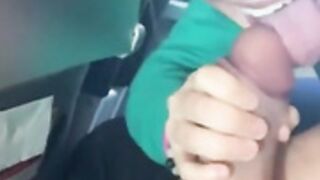 blowjob on a plane