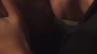 Lesbian kissing submissive slave