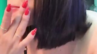 XHannaxX Masturbating And Blowjob