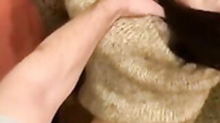 Ellie Lean Bathroom doggin