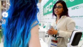 Kati3kat and Stacy_x3 at AVN show