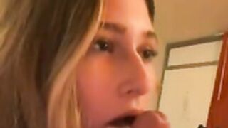 Blowjob blonde 2