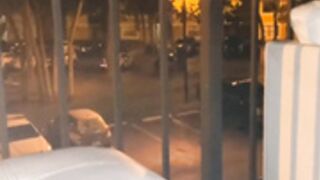 Friend sharing her BBC and watching