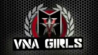 vicky vette in the snow