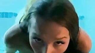 Khlo_x / Khloe Knowles Pool BJ & Fuck