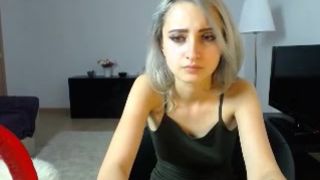 evenight dildo bj, cumshow + fingering + dress