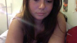 Ana -USA Teen shows her Huge Breasts