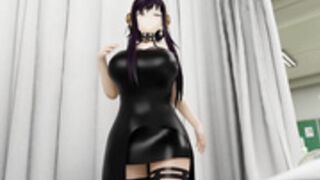 [Breast Expansion] Yor Forger Silent Mission