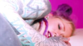 Anuskatzz - extremely tattooed couple does anal