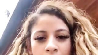 Alana15 squirting in public outdoor squirtshow cumshow