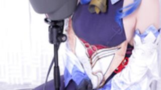 Rizuna ganyu cosplay