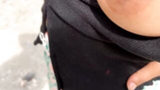 Noemi1999 - 012 - nude strip & lets stranger suck tits