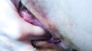 ketlinrous Fucks her hairy cunt in ultra close-up