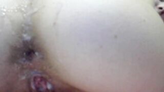 Raspberr anal creampie