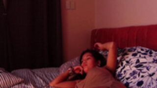 _pilya_ lounging and playing with her hairy aso 1-9-23