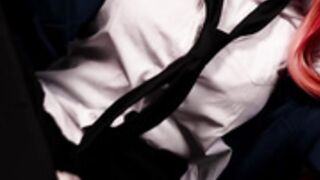 MollyRedWolf: Chainsawman Power with dog Pochita