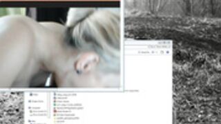 lea hot blonde blowjob on cam