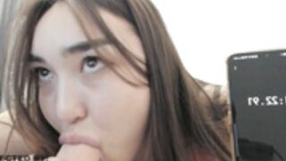 Timed deepthroat hold