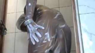 Tinny Ebony Rakishaa Open pussy Creamy Part.3
