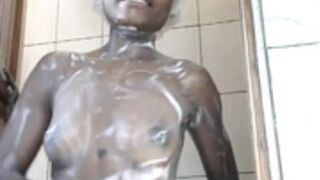 Tinny Ebony Rakishaa Open pussy Creamy Part.3