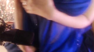 AyeshaSinghania plays with her massive tits ????????