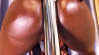 bikini princess bar stool rub