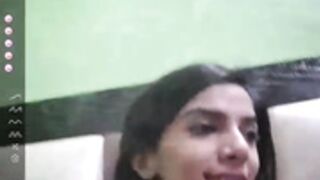 Tina-69 Face Smoking & Drinking