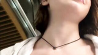 Milla__Morrison full enjoy in public place