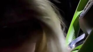 Head on a balcony