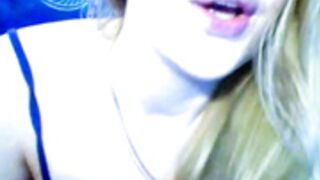 Erica_Lander in translucent shining thru clothes