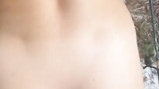 Mia melano fucked in nature