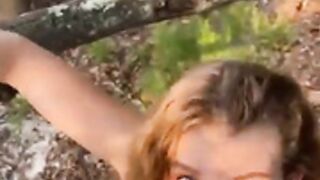 Mia melano fucked in nature
