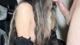 Rossy rage latina first blowjob