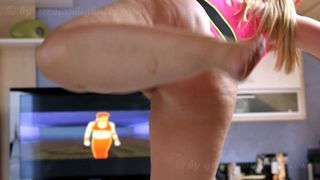 Sarah Big Butt zumba dance