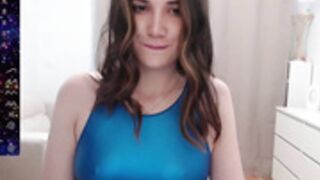 Eva_Room - Blue Swimsuit