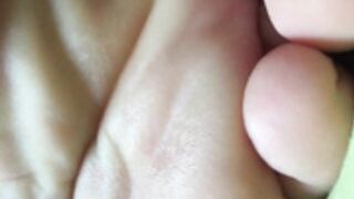 Sleeping GF Soles Close Up